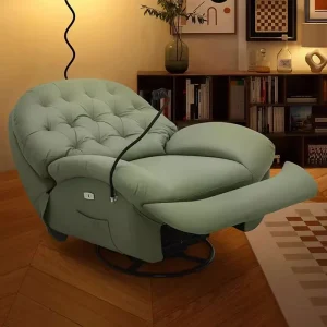 Ergonomic Electric Sofa Chair Lounge Soft Comfort Ergonomic Living Room Chairs Elegant Relax Recliner Poltrona Room Furniture 2