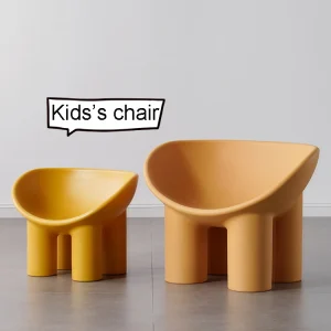 Roly Poly Lounge Leisure Plastic PE Sofa Elephant Leg Nordic Classic Indoor Outdoor Minimalist INS Home Living Room Chair 2